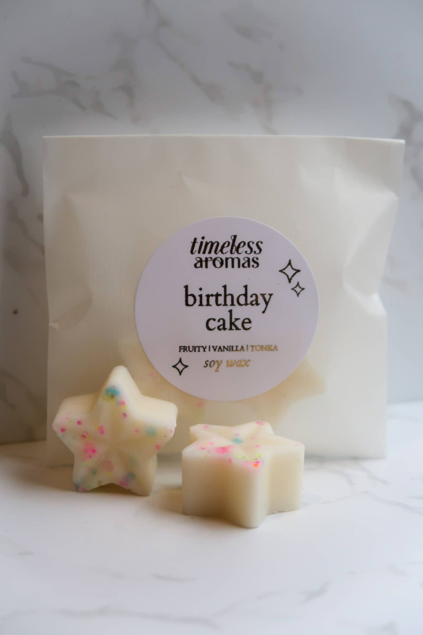 Soja Wax Melts, Wax Melts voor verjaardagstaart, Mini Wax Melts