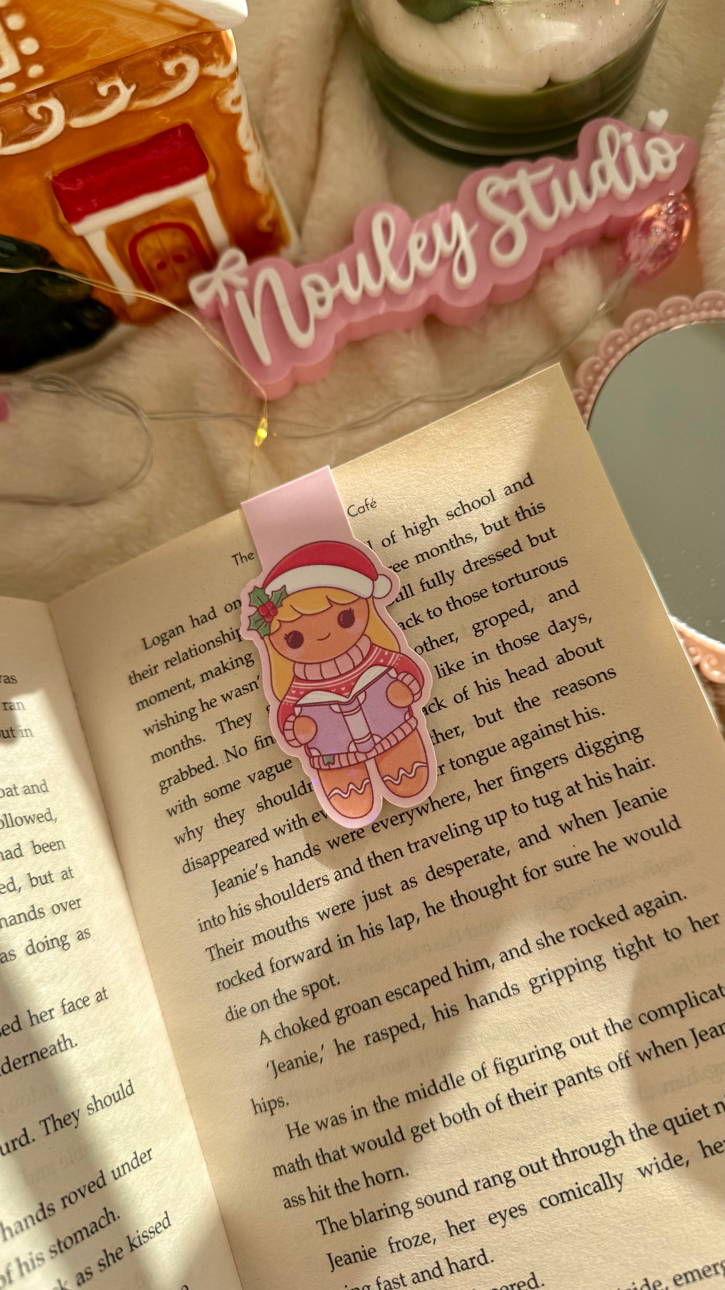 Magnetic Bookmarks | Gingerbread Girl