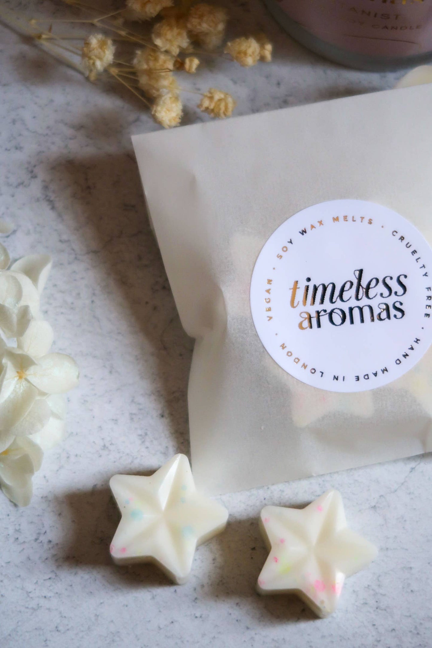Soja Wax Melts, Wax Melts voor verjaardagstaart, Mini Wax Melts