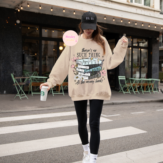 There’s no such thing as too many books