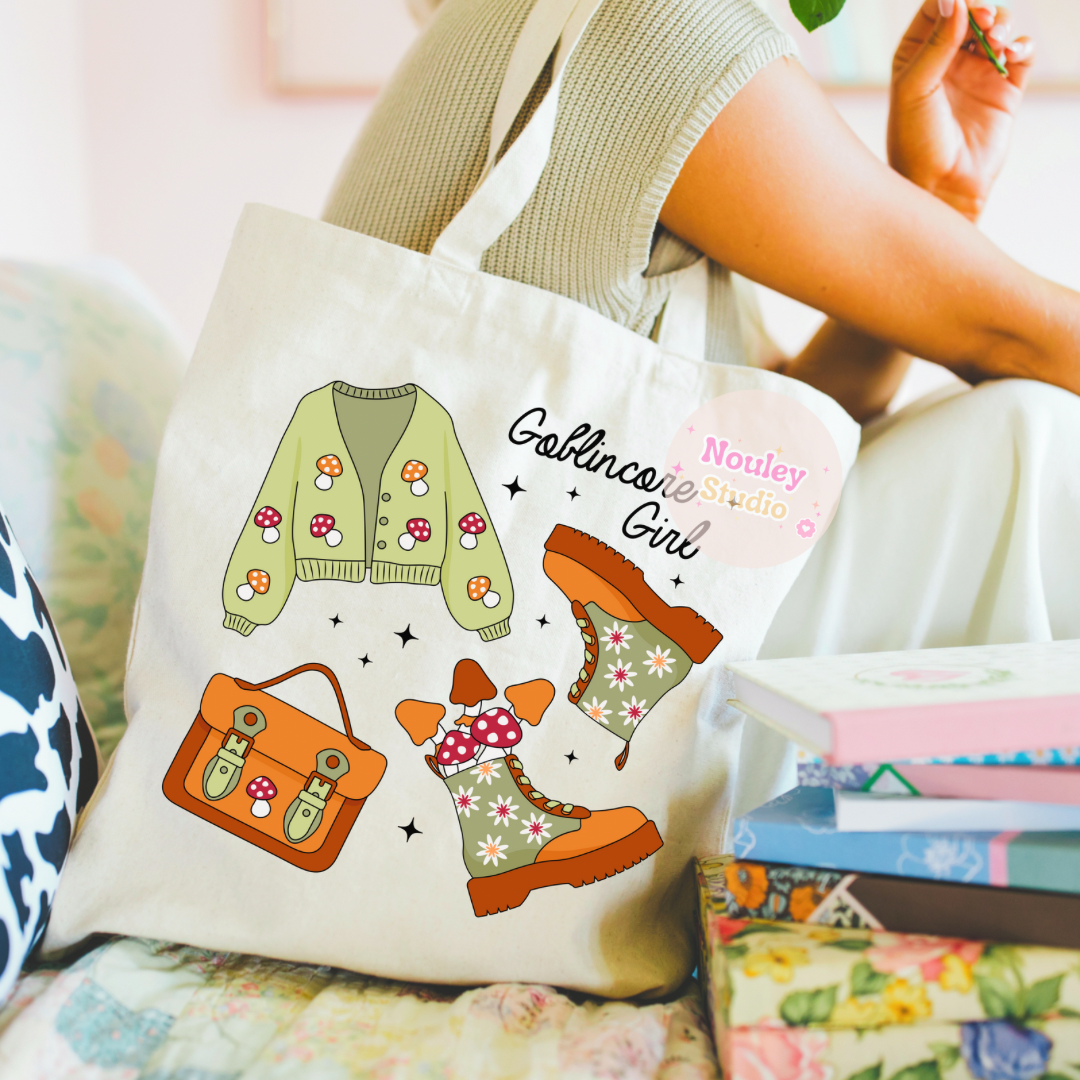 Goblincore girl bag