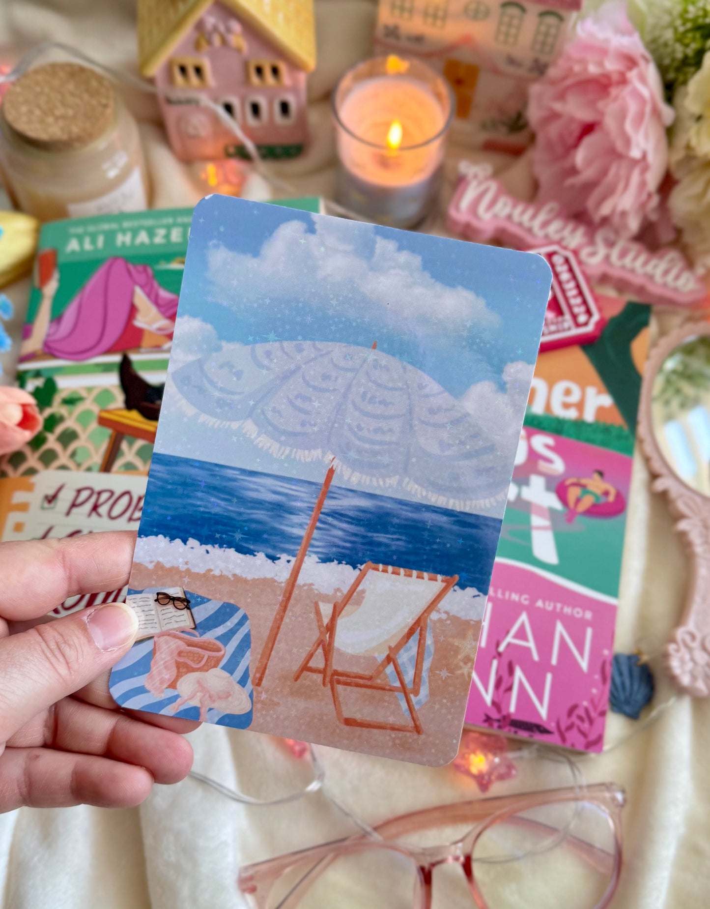 E-reader insert | Beach