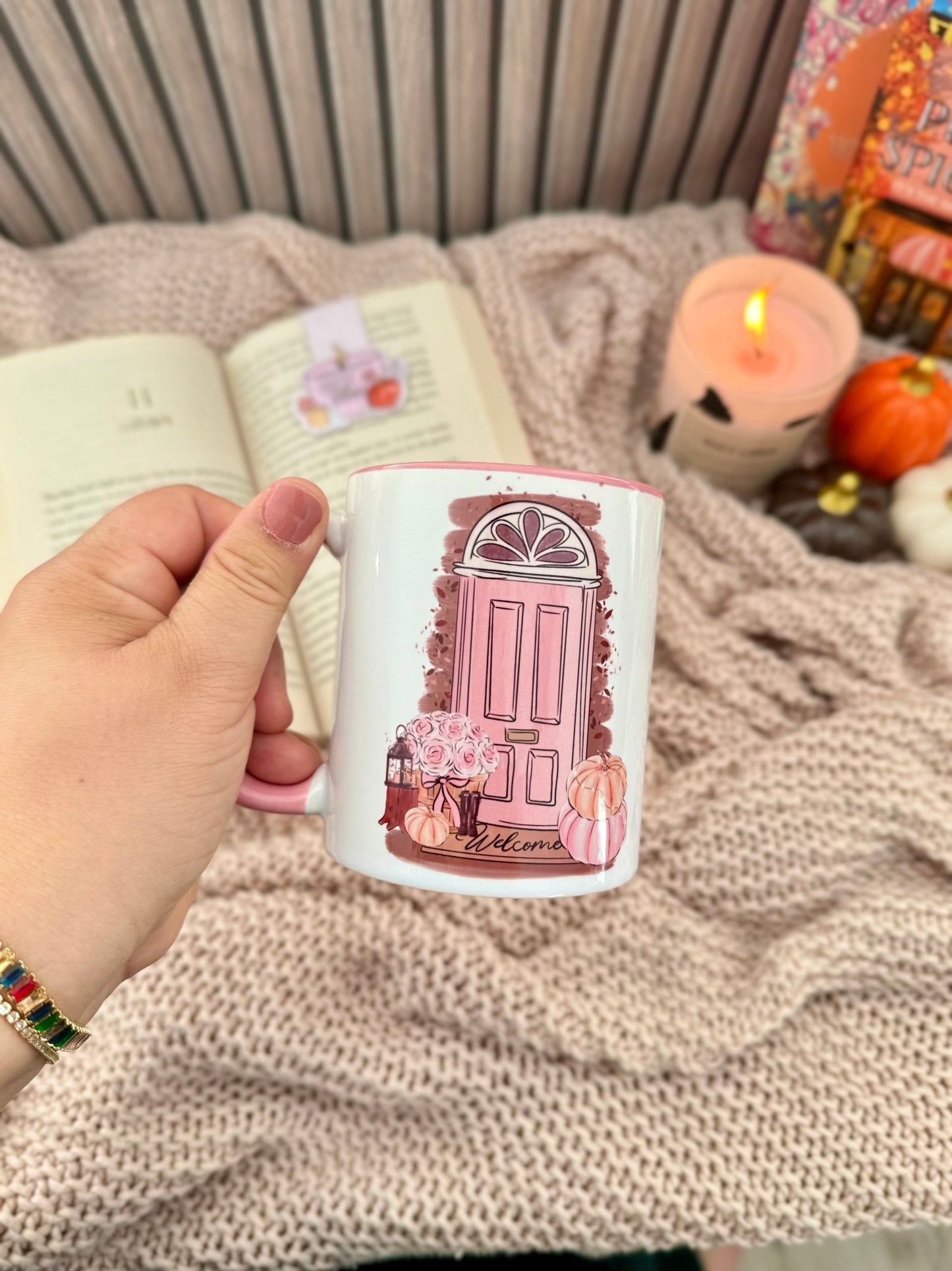 Mug l Pumpkin Door