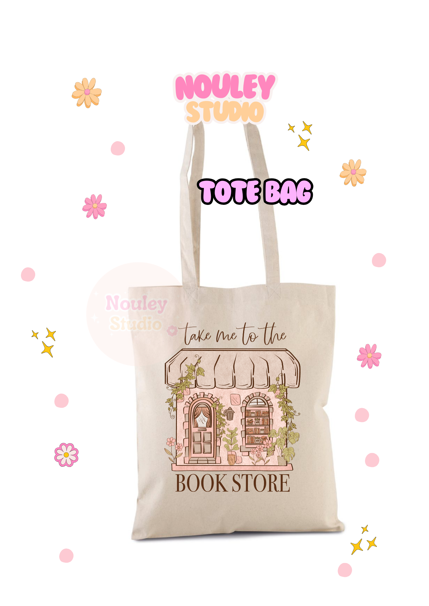 Take me to the bookstore bag