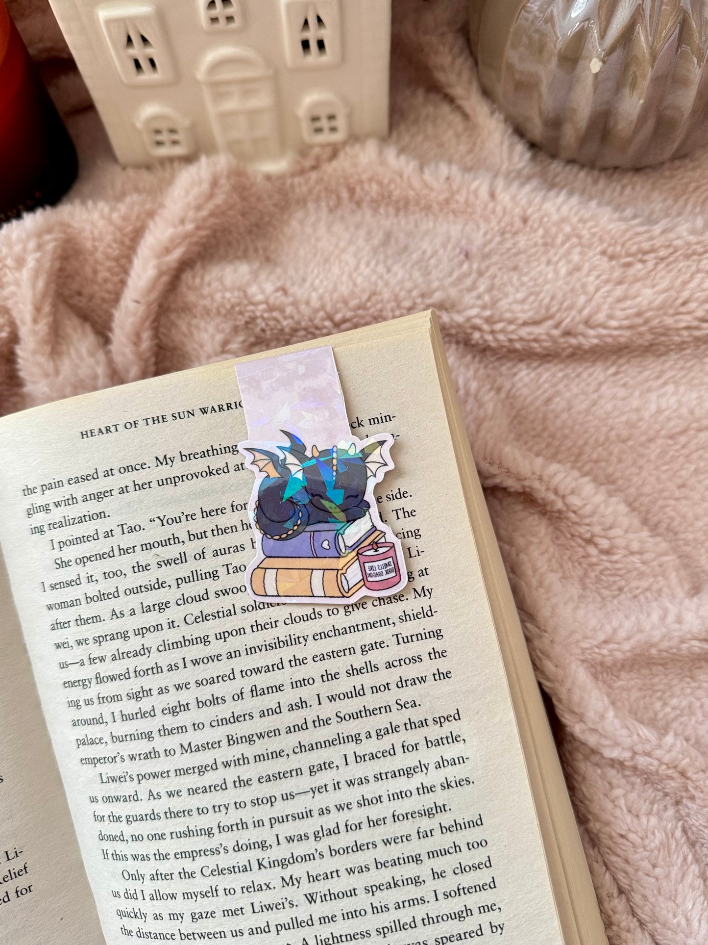 Magnetic Bookmarks l Cute baby Dragon