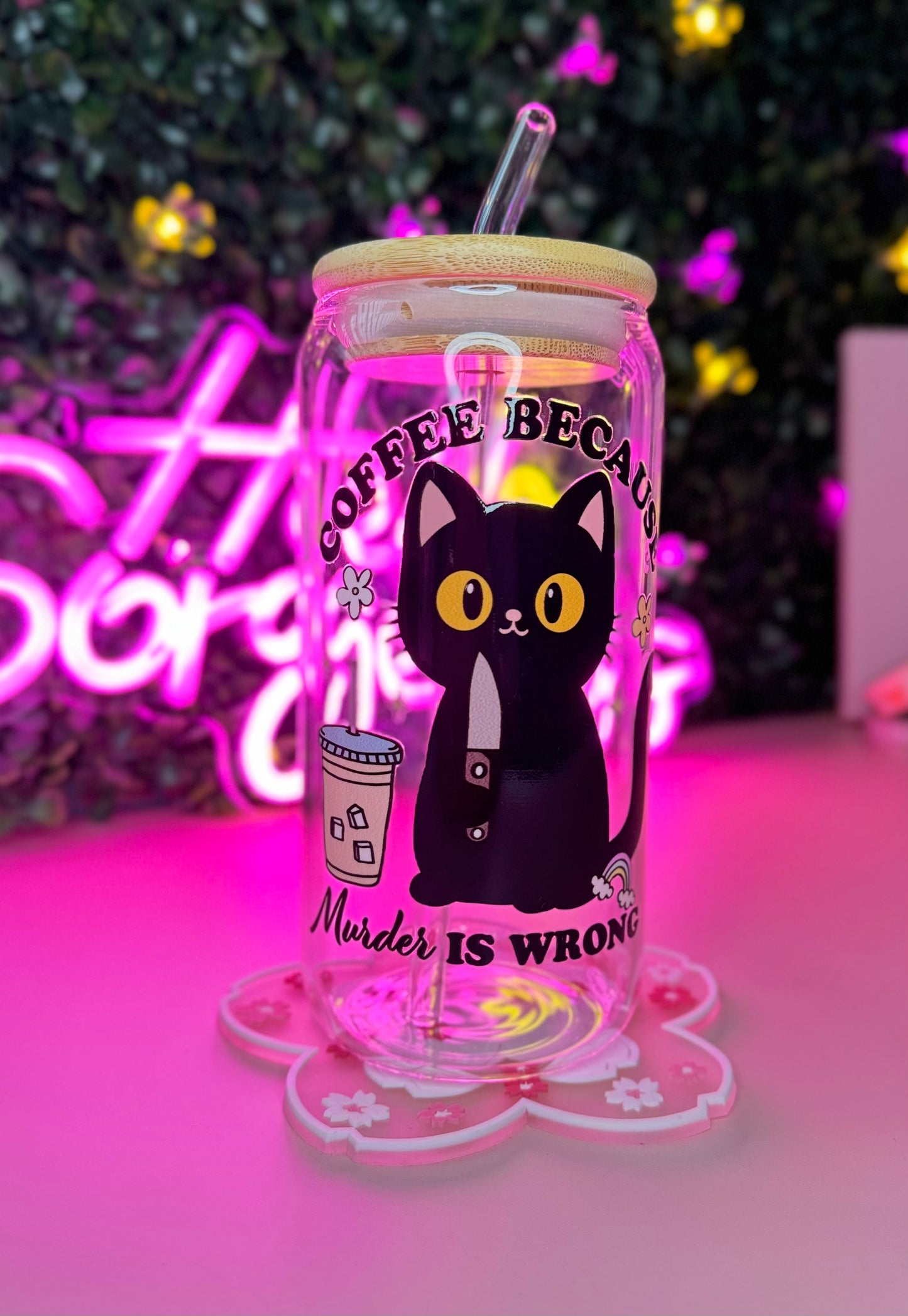 Coffee bcz murder is wrong