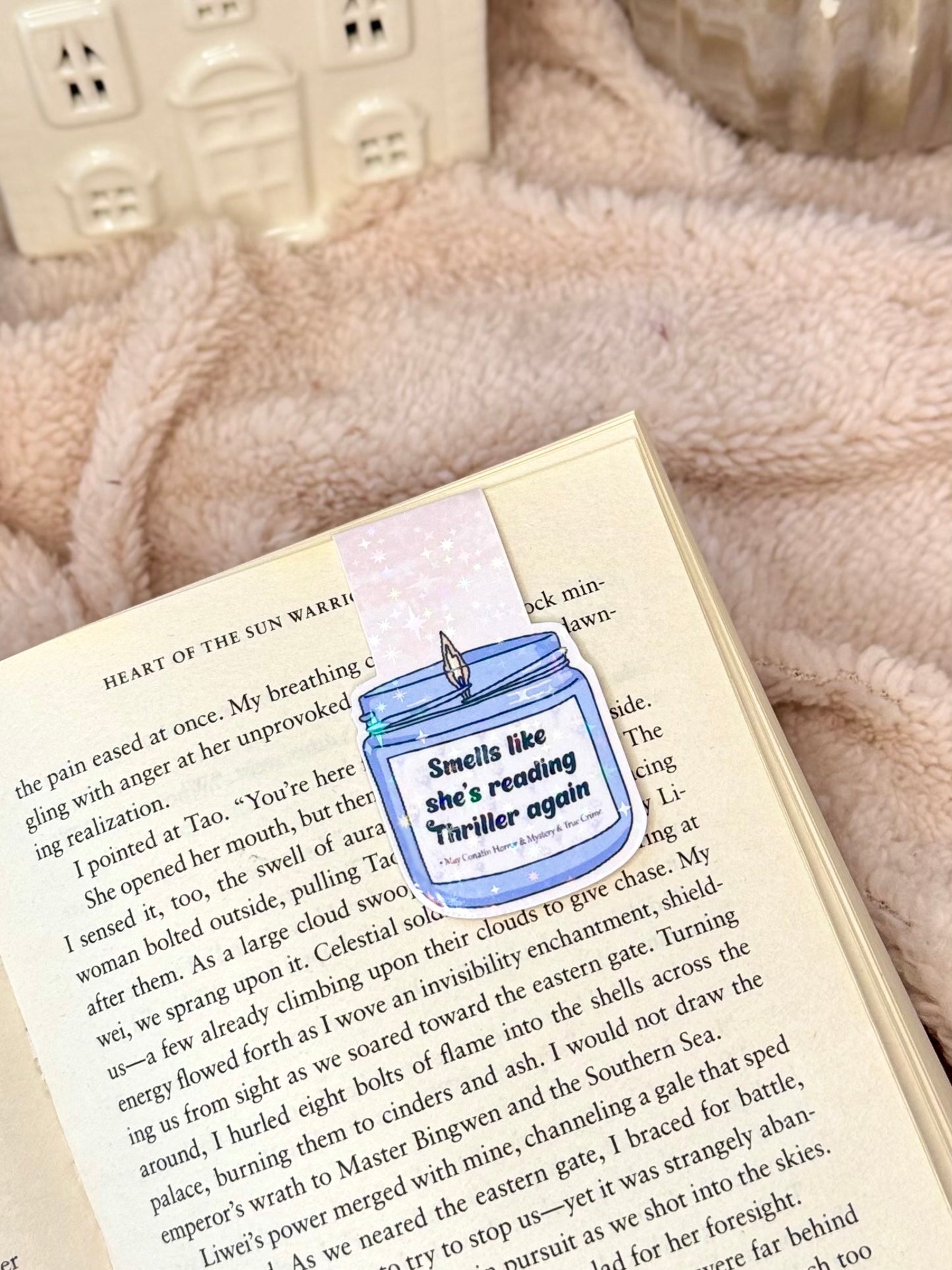 Magnetic Bookmarks smells like Thriller