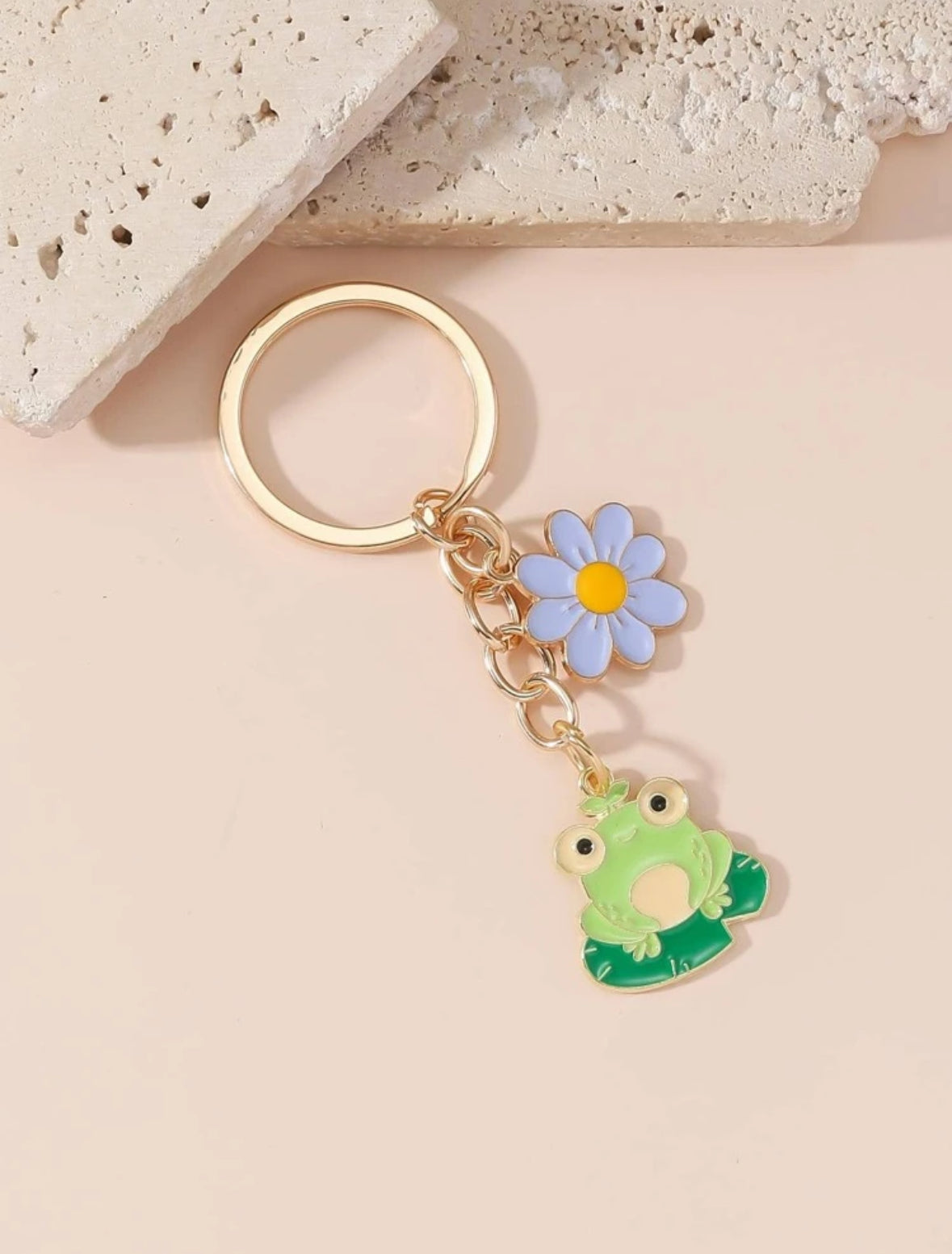 Frog keychain