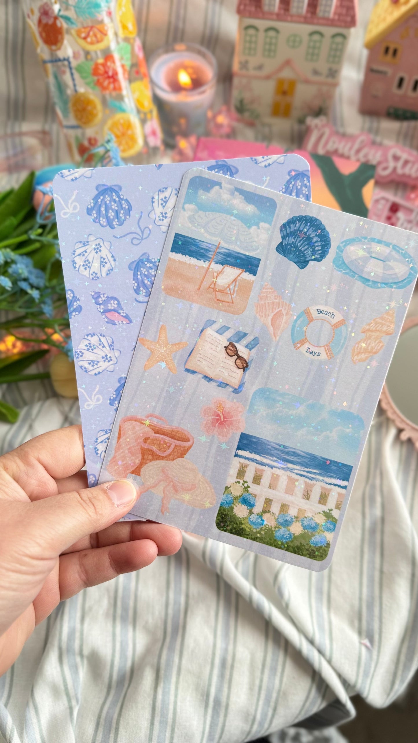 E-reader insert | coastal mix