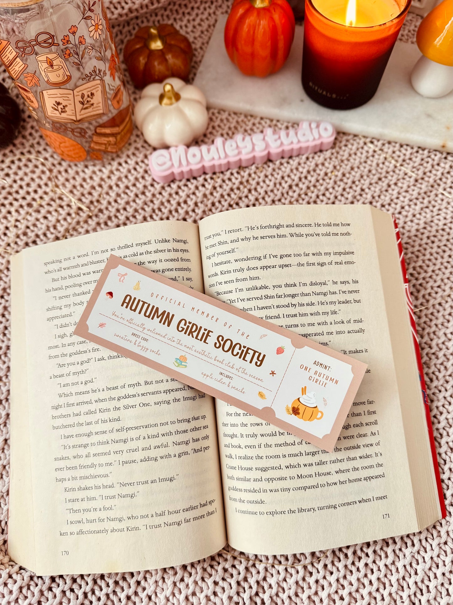 Pumpkin Bookmarks