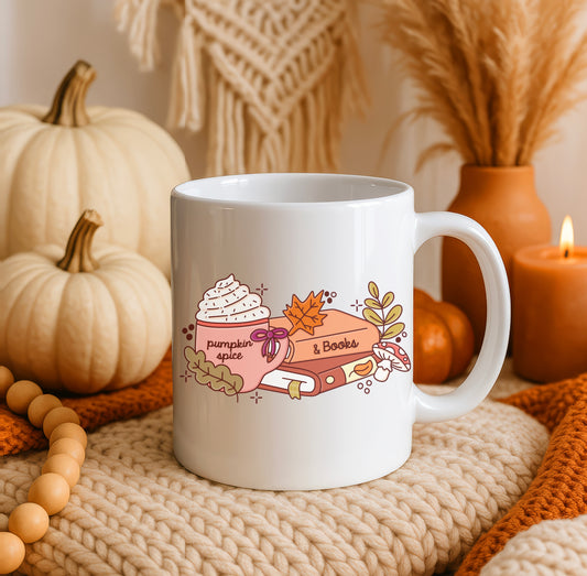 Mug l Pumpkin spice books