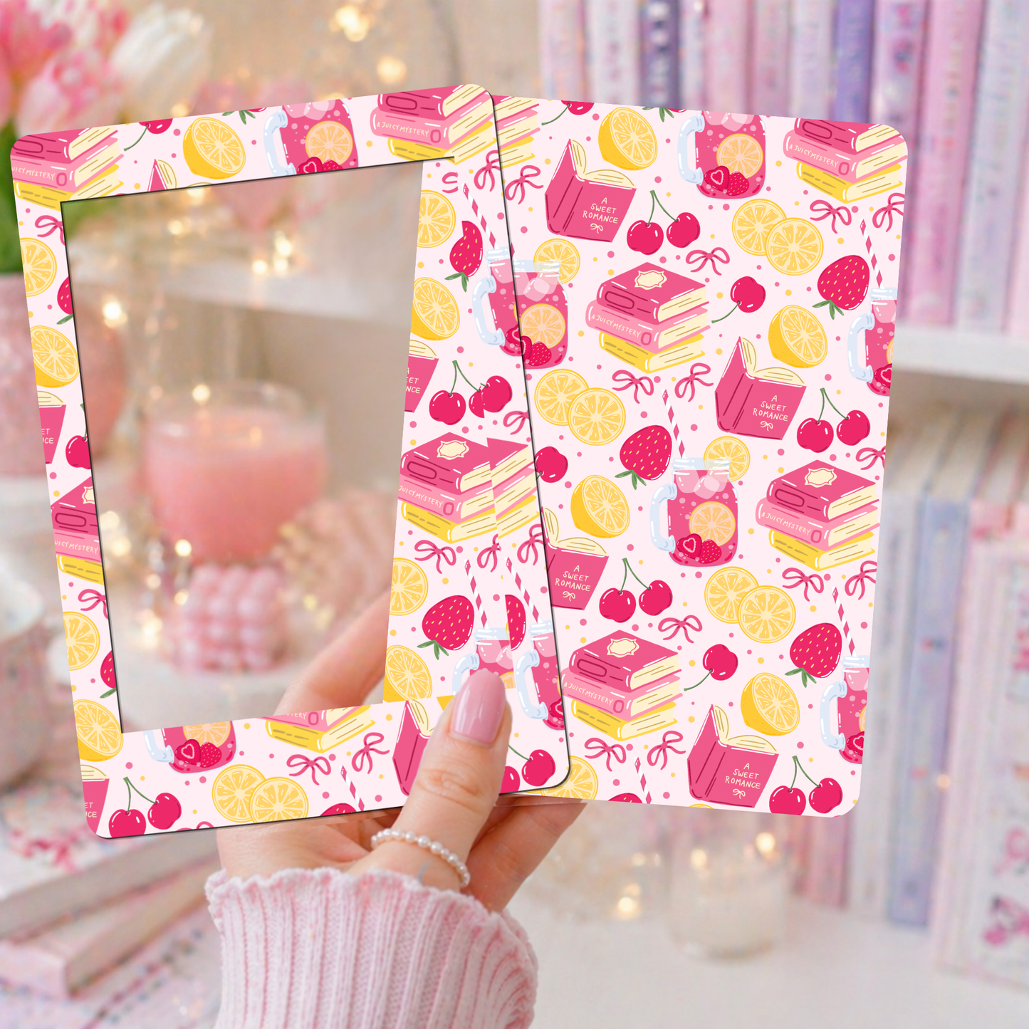 E-reader Insert-Skin | Strawberry lemonade