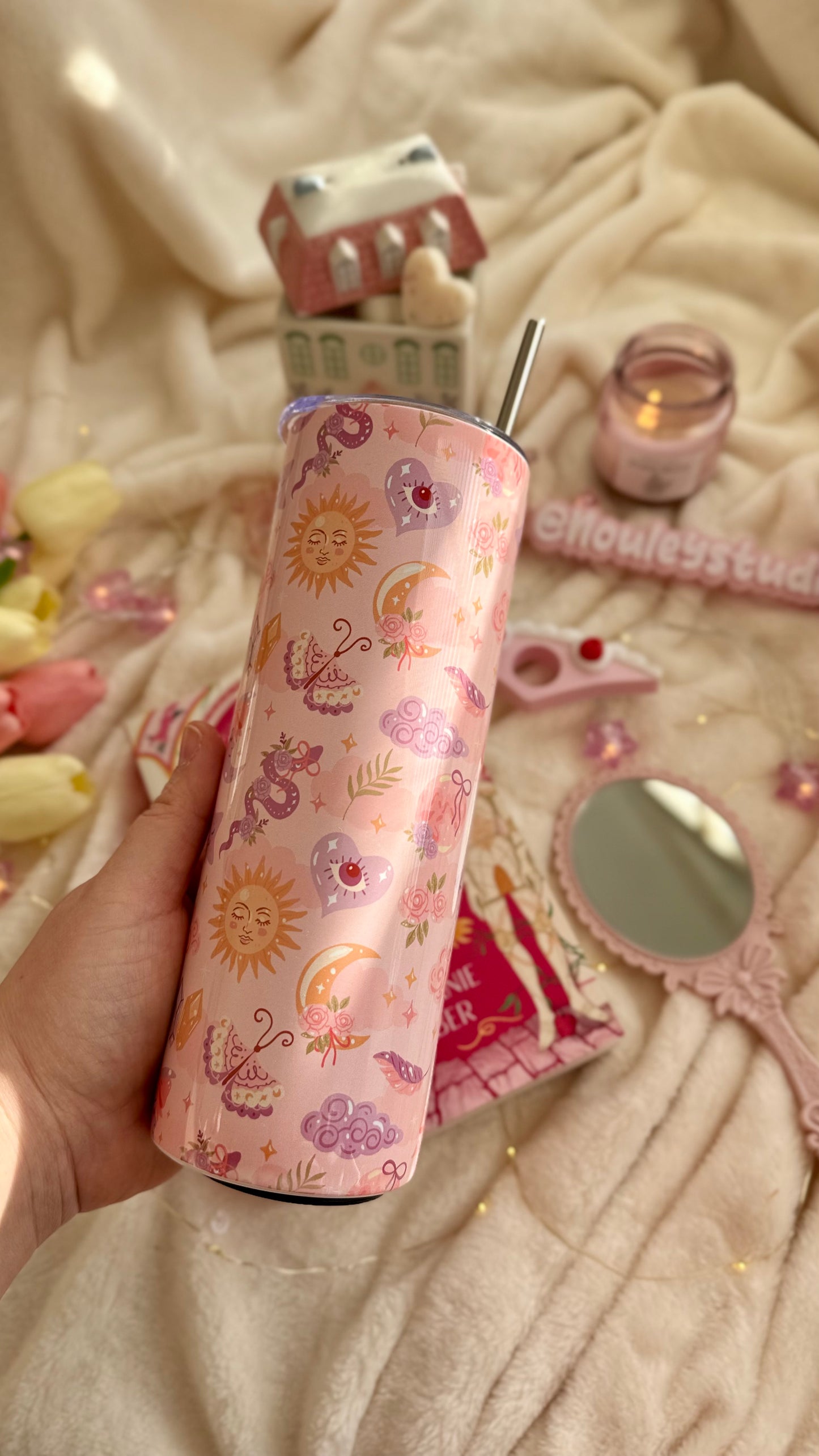 Luna Blush tumbler