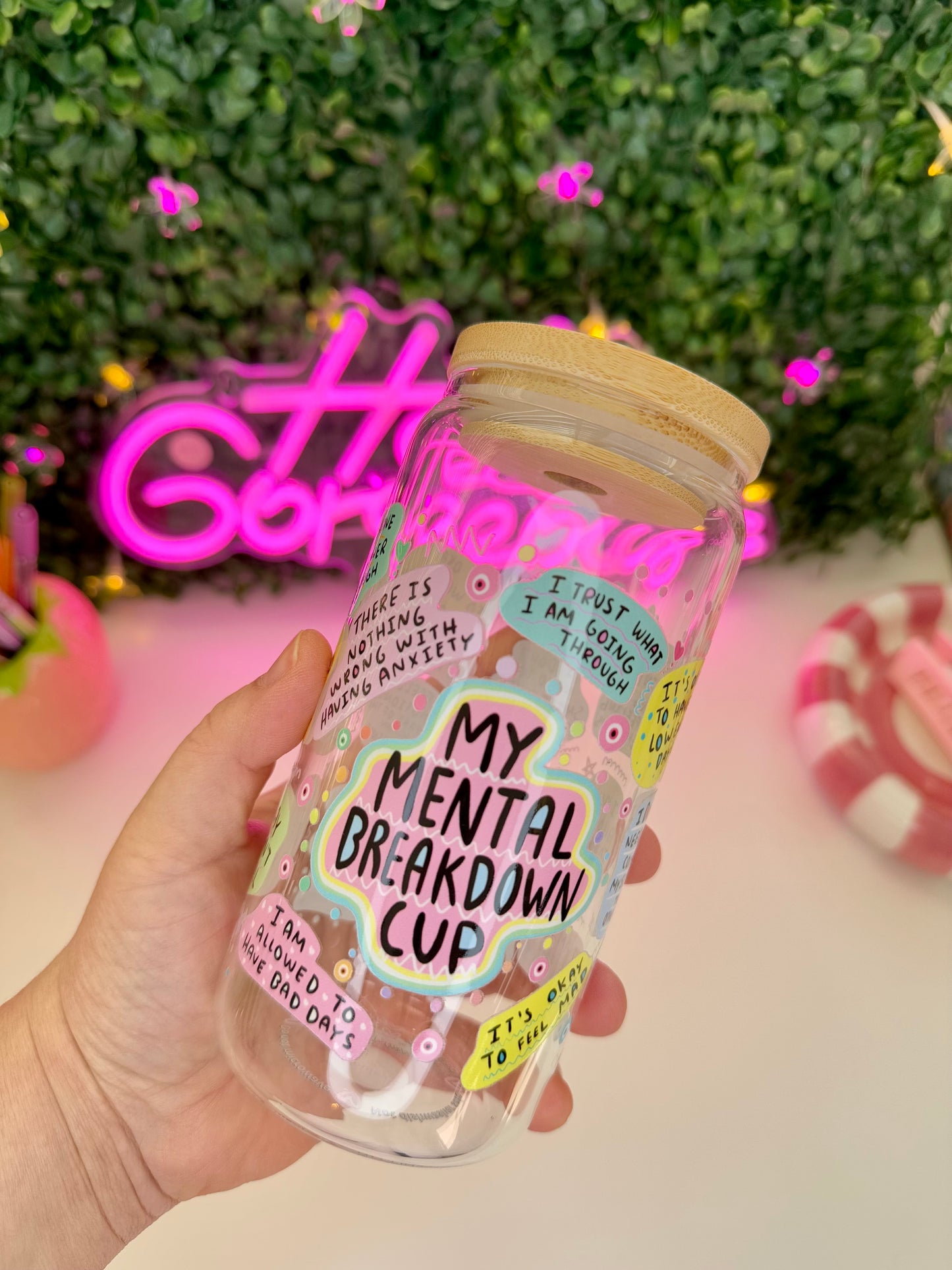 Drinkglas mental breakdown