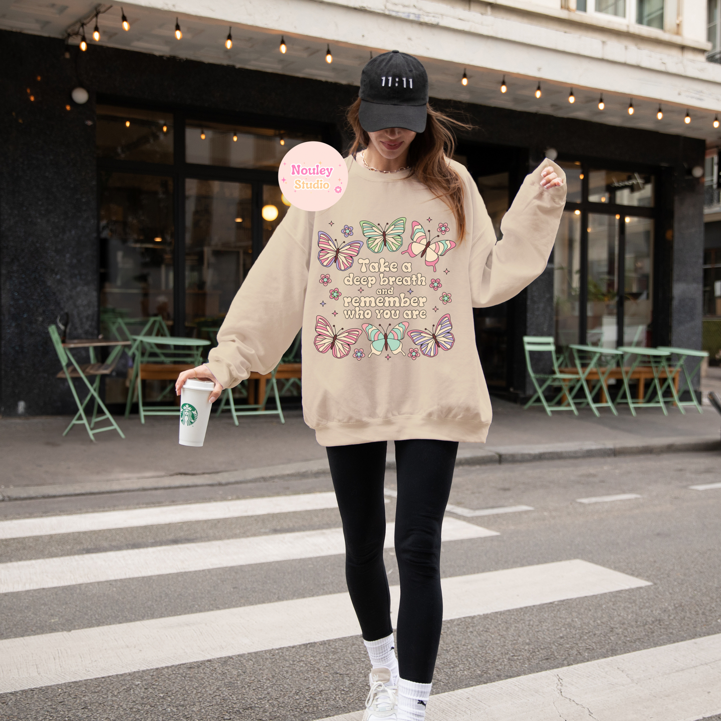 Take a deep breath sweater