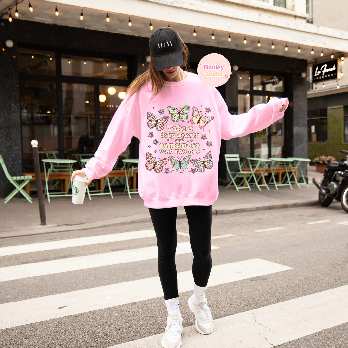 Take a deep breath sweater
