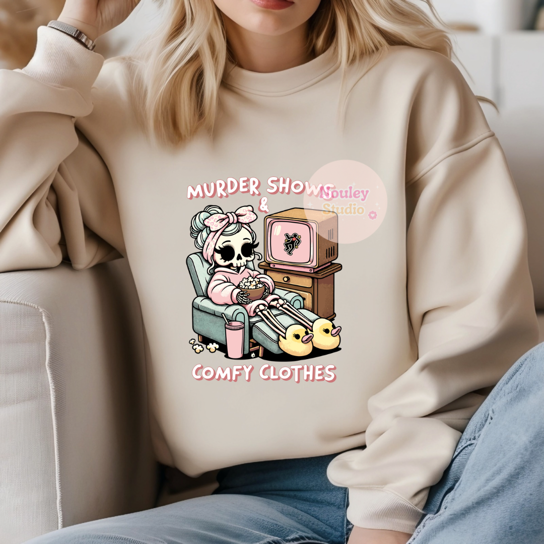 Murder Shows sweater
