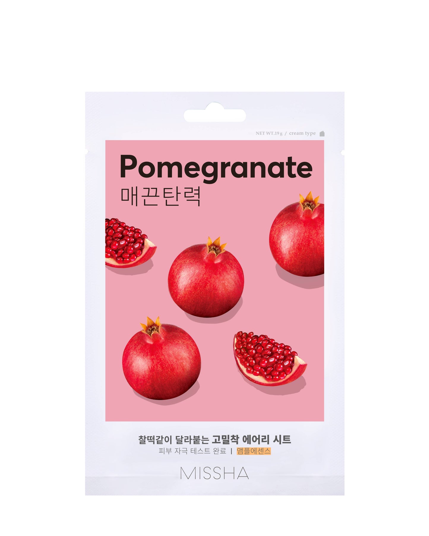 MISSHA AIRY_FIT_SHEET_MASK_ [GRANAATAPPEL]