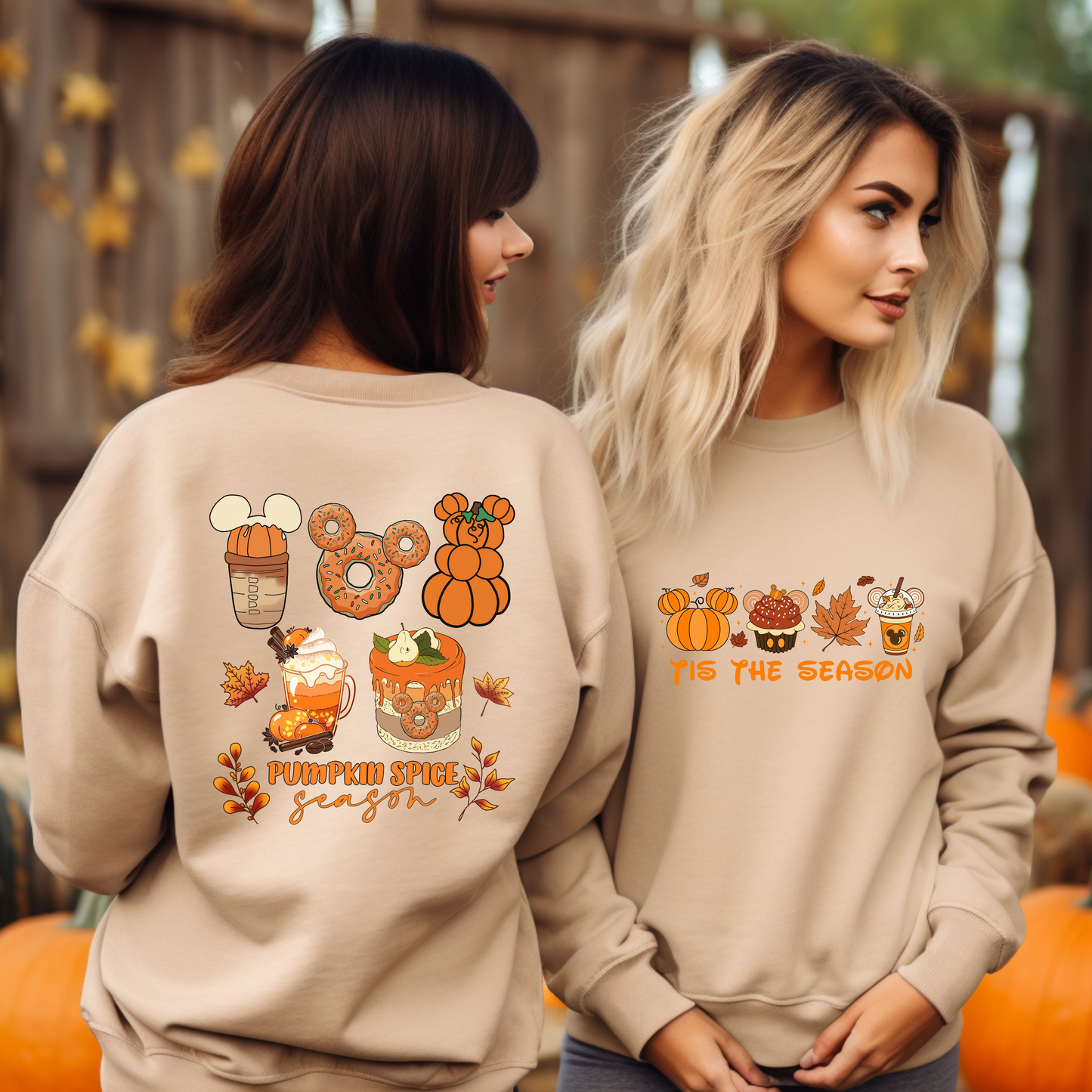 Tis the season pumpkin (back & front)
