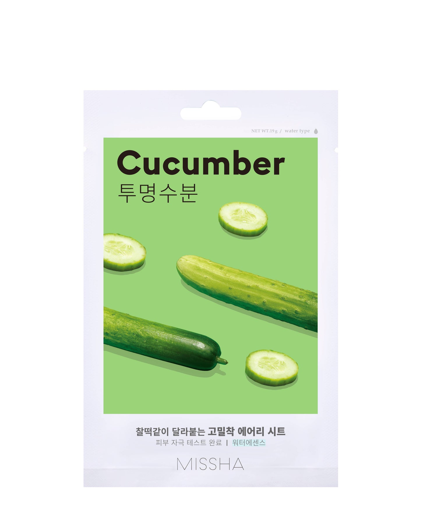 MISSHA AIRY_FIT_SHEET_MASK_ [CUCUMBER]