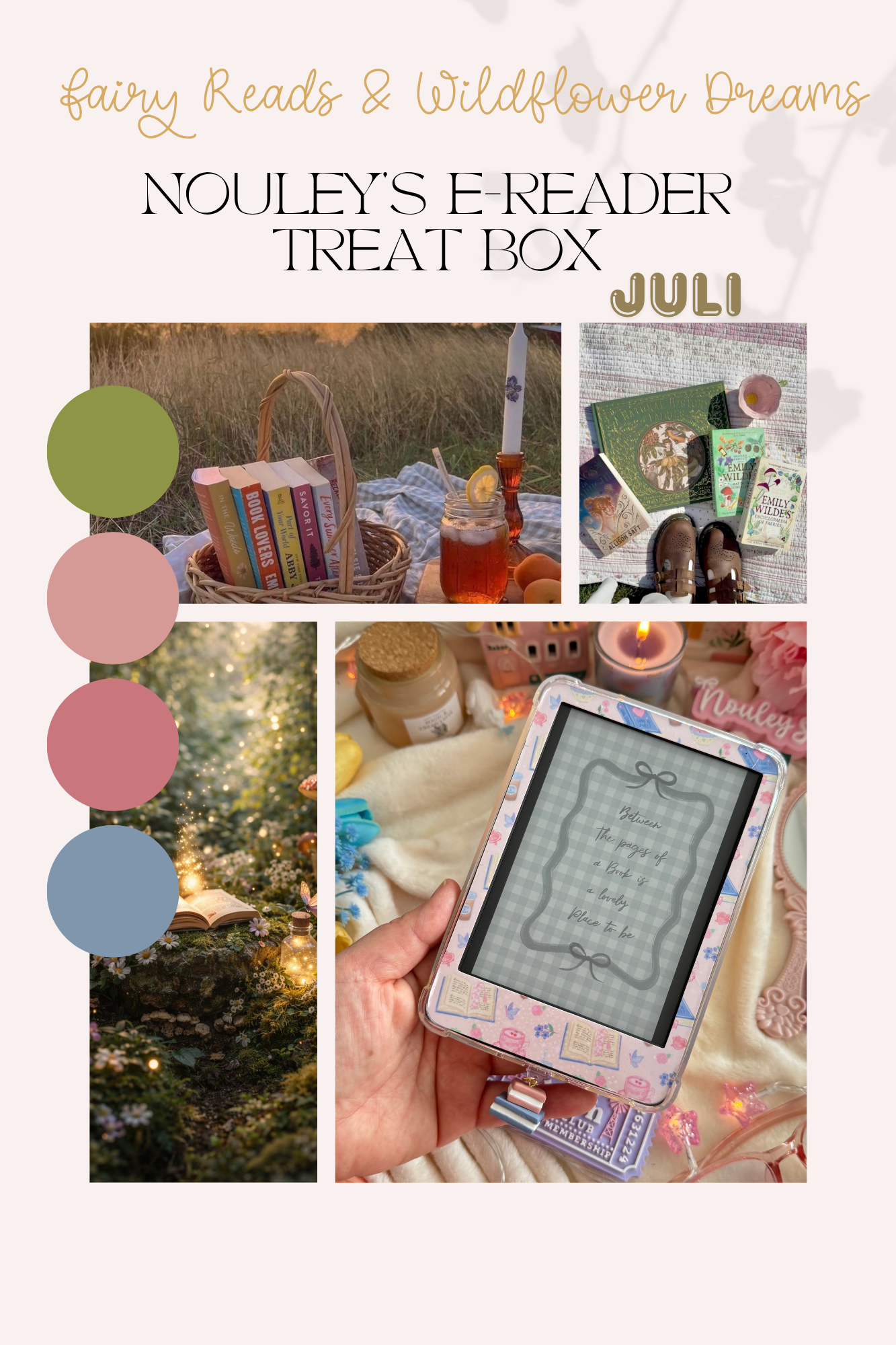 Fairy Reads & Wildflower Dreams – Fairy Cottage Summer E-Reader Box