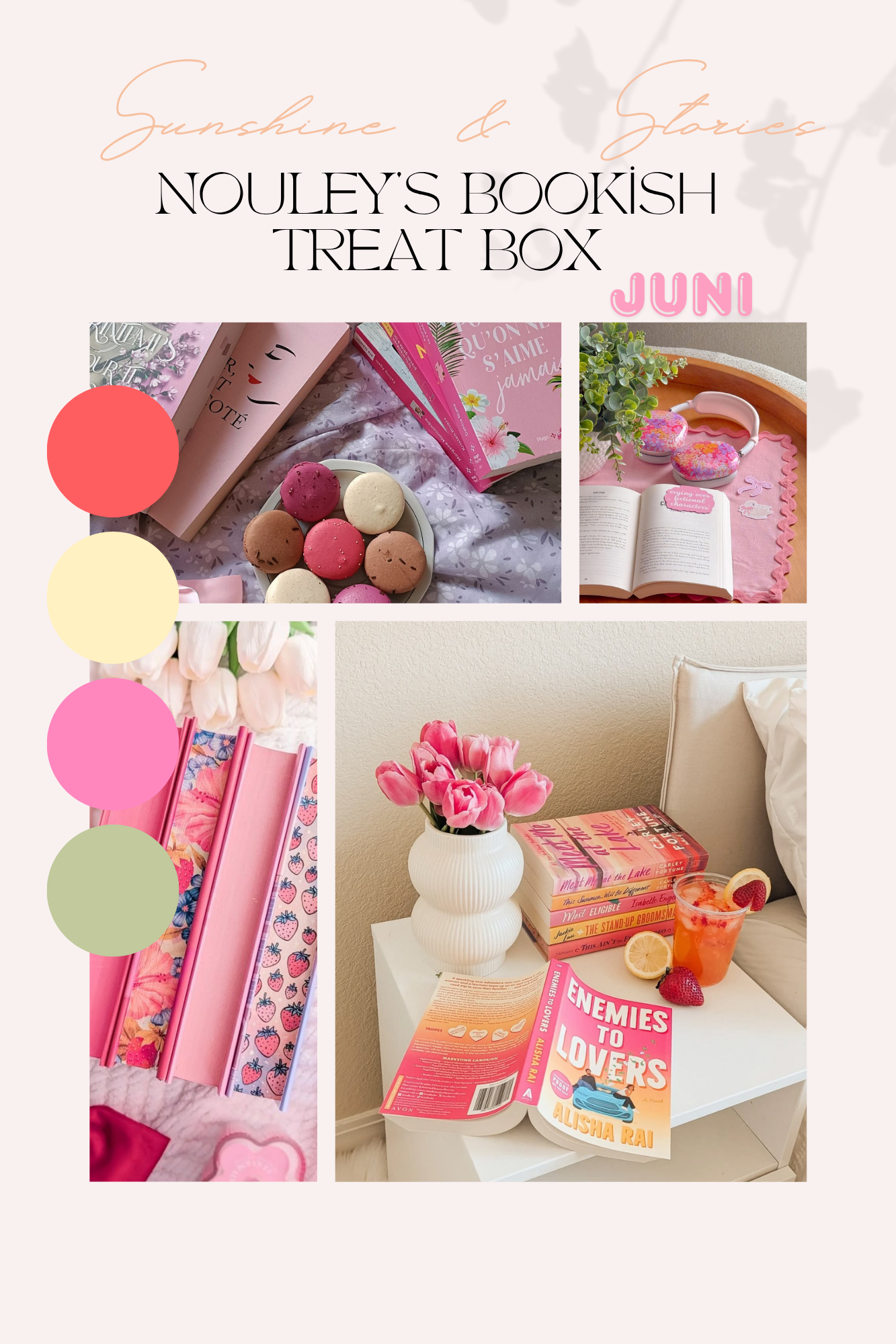 Juni Bookish Treat Box – Sunshine & Stories ☀️