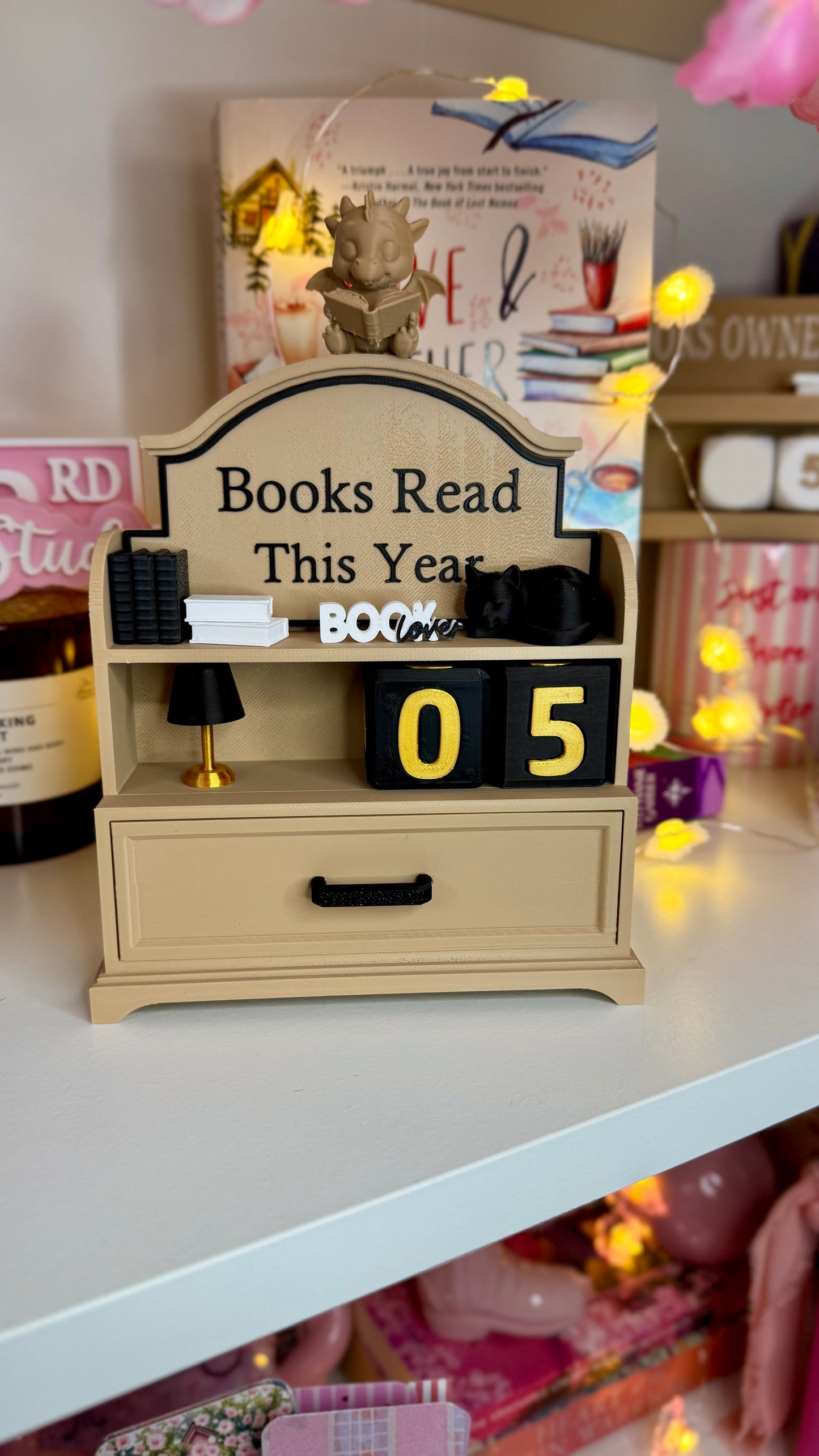 Cozy Character Counter | Books read this year