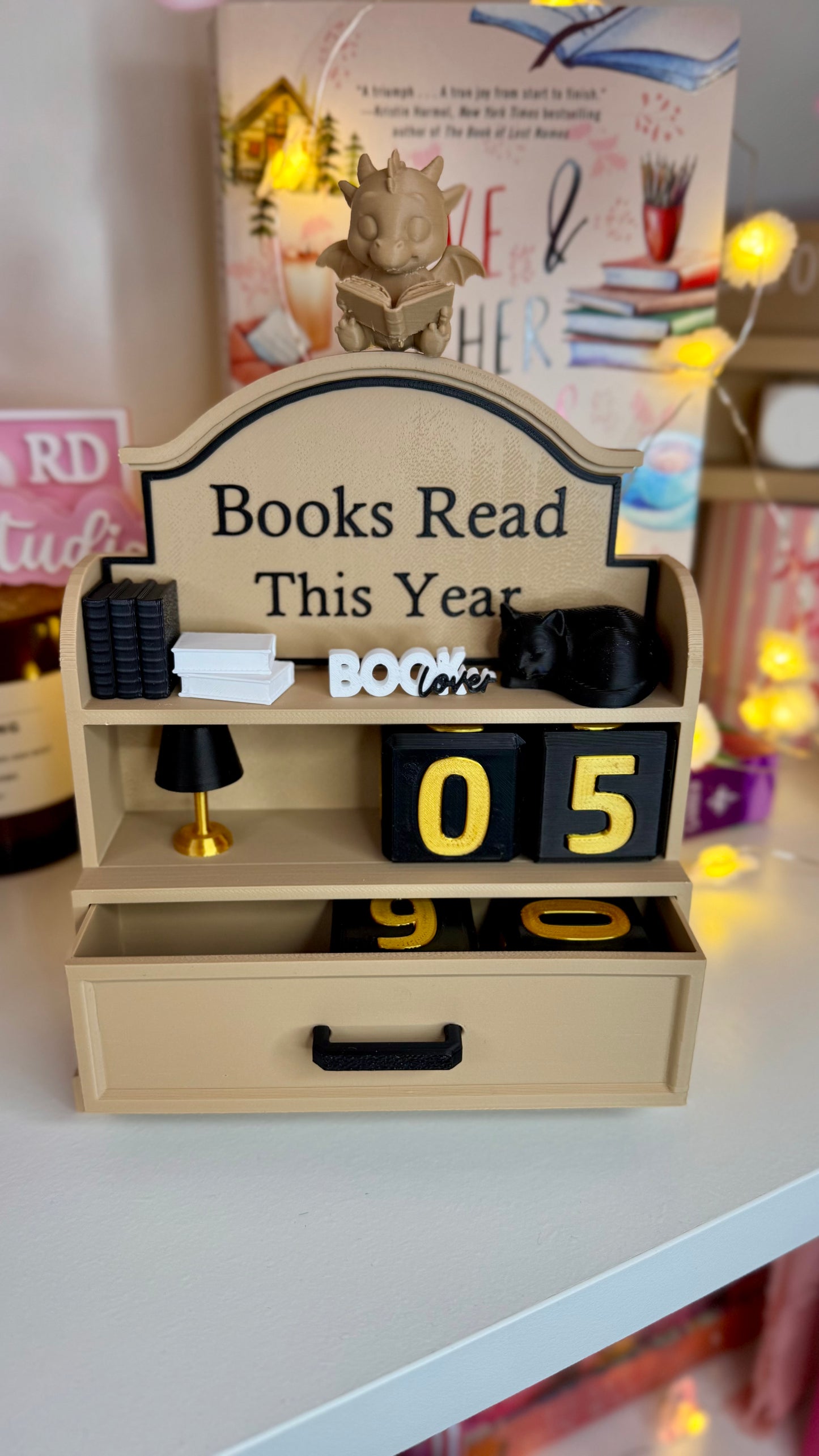 Cozy Character Counter | Books read this year