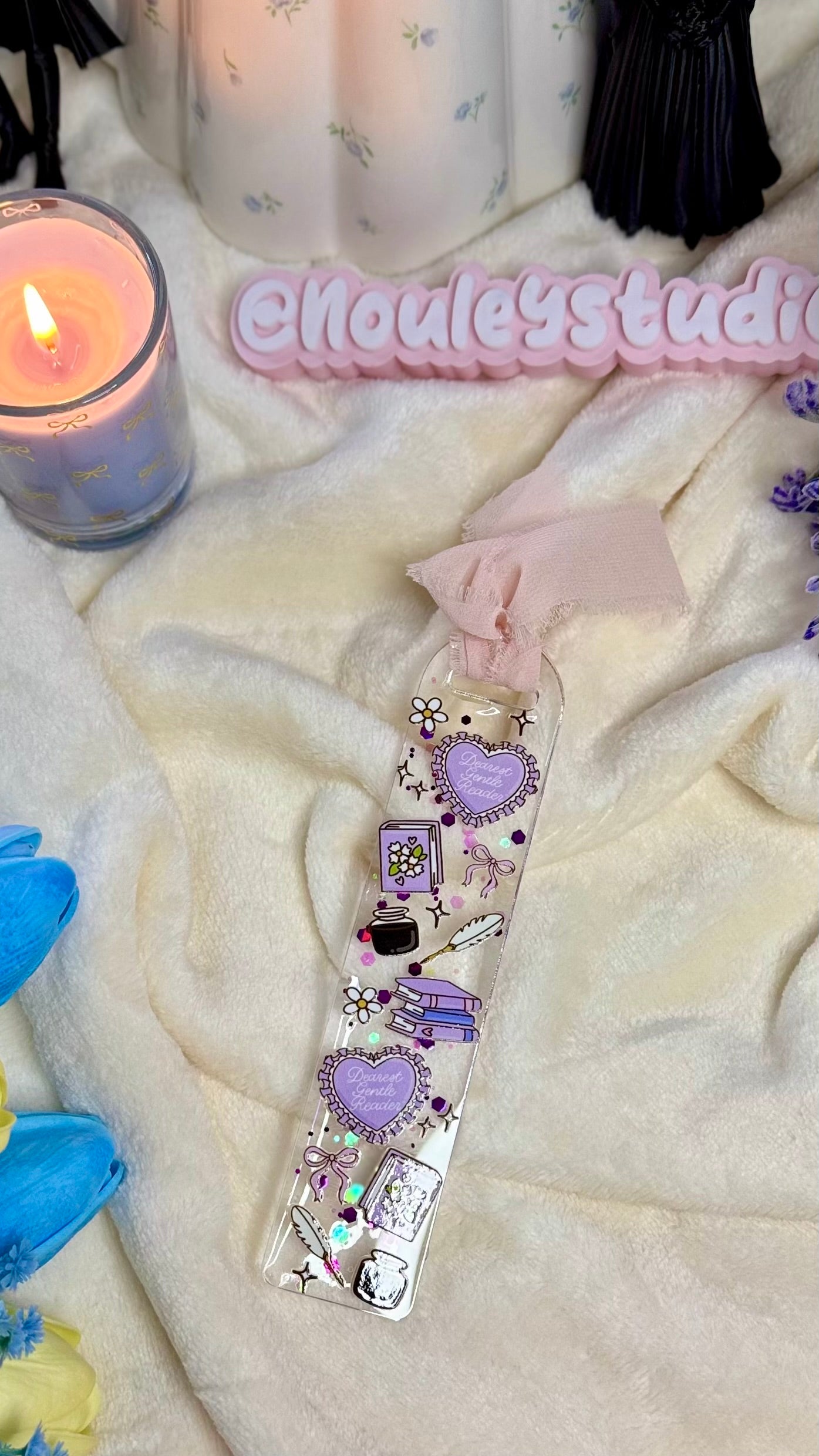 Bookmark acrylic | Hearts of the Ton