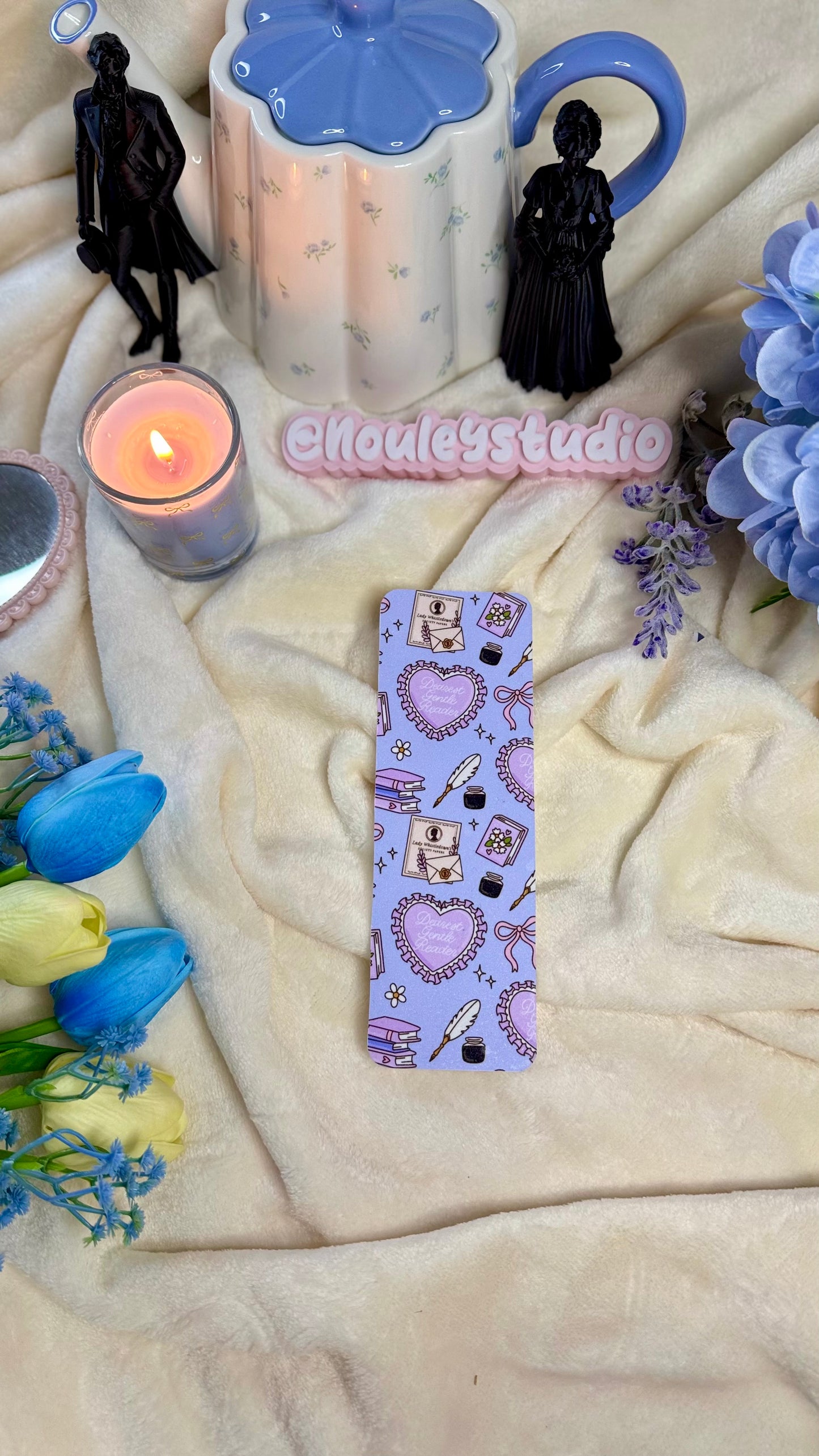 Bookmark Paper | Lavender Love Letters