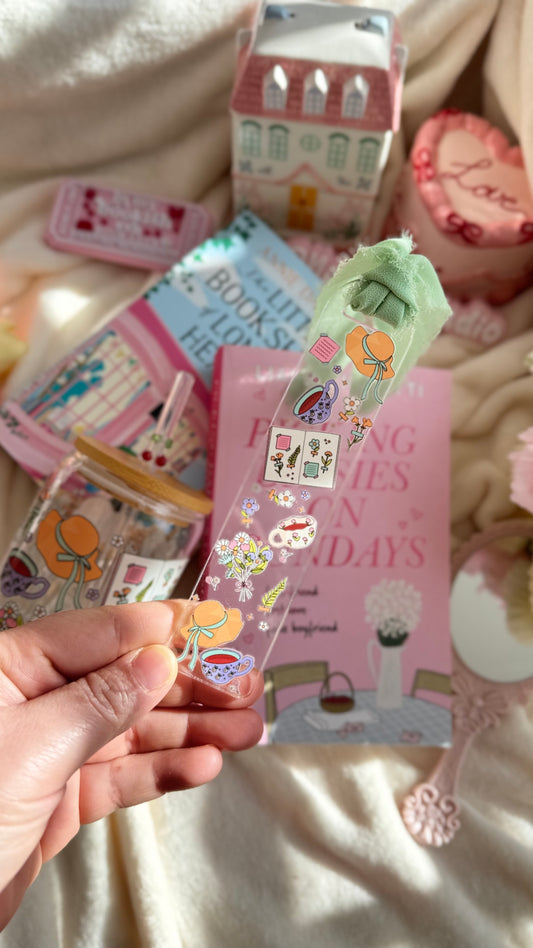 Acrylic Bookmark | Cottage Girl