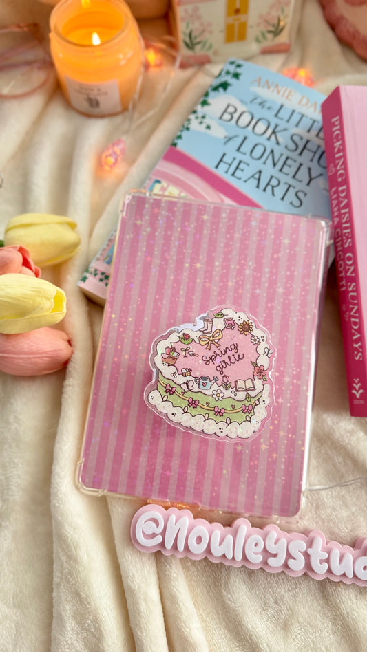 Bookish Grips | Spring Cake