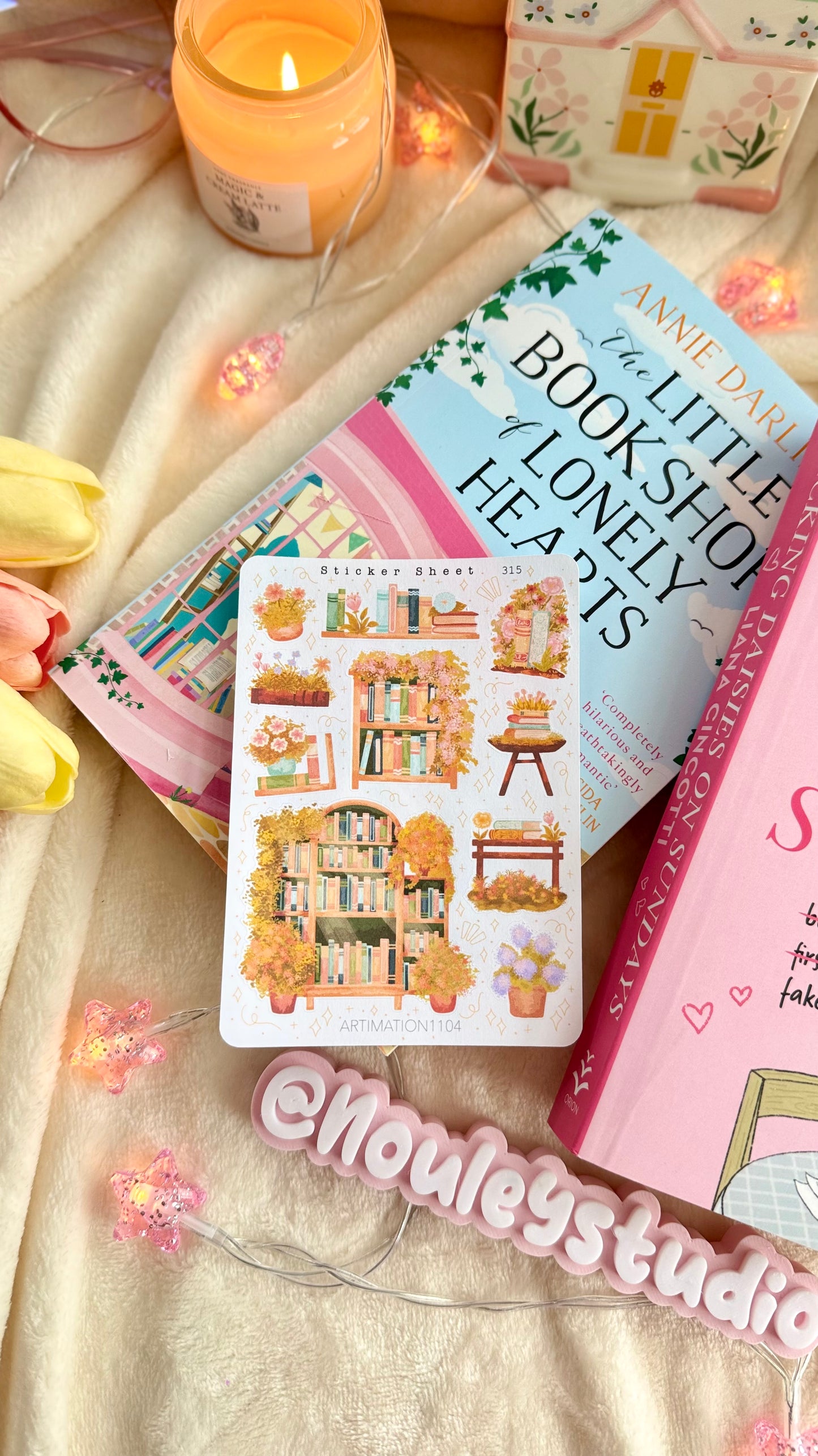 Journal Stickers | Cozy Books