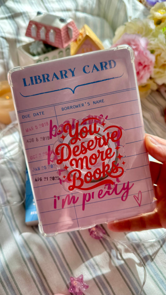 Bookish Grips | You deserve more books