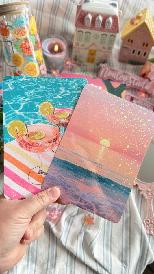 E-reader insert | sunset mix