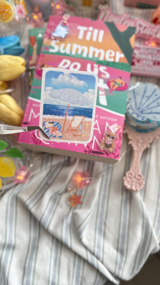 Stickers | Reading at the beach