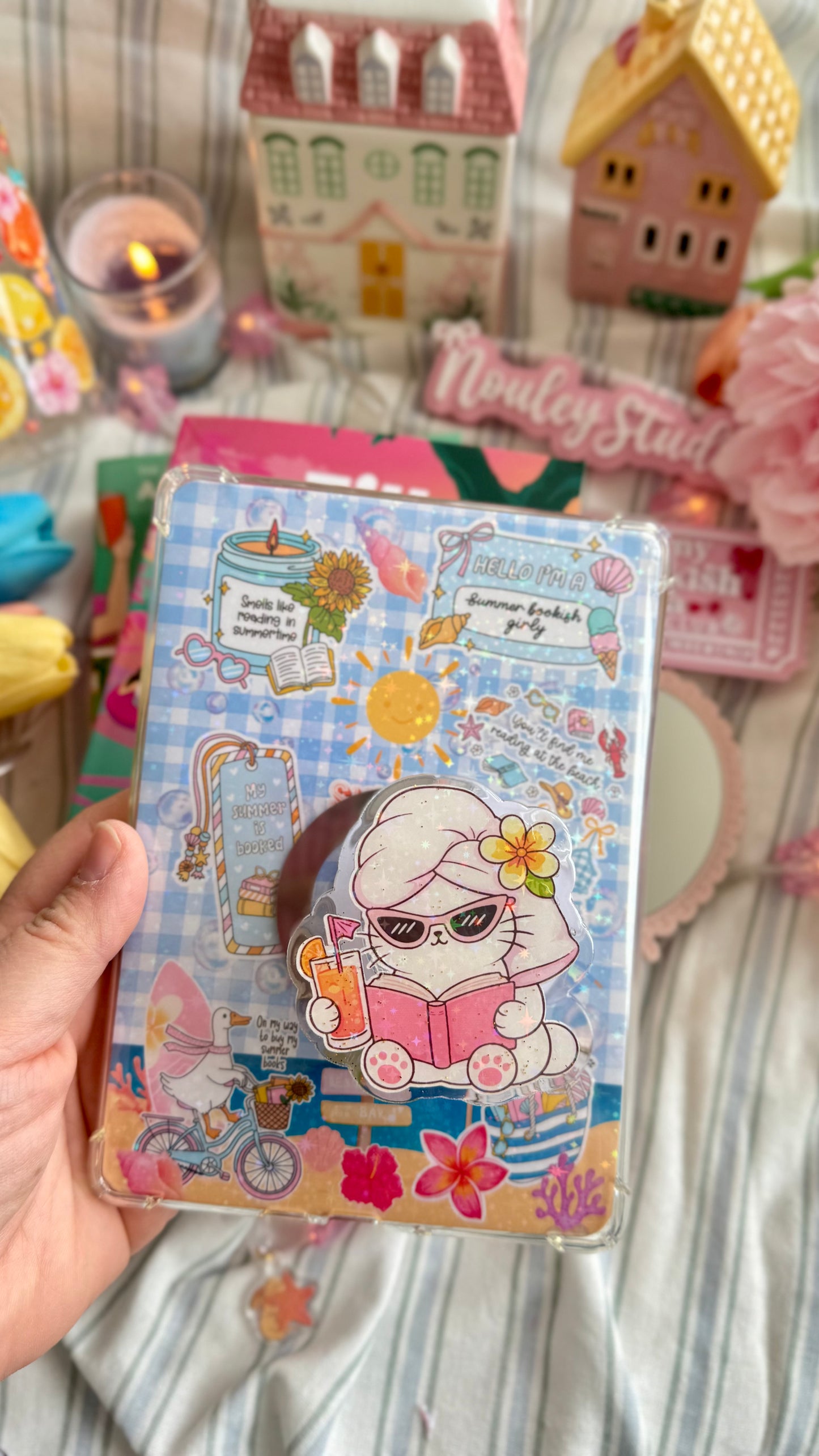 Bookish Grips | Summer Kitty