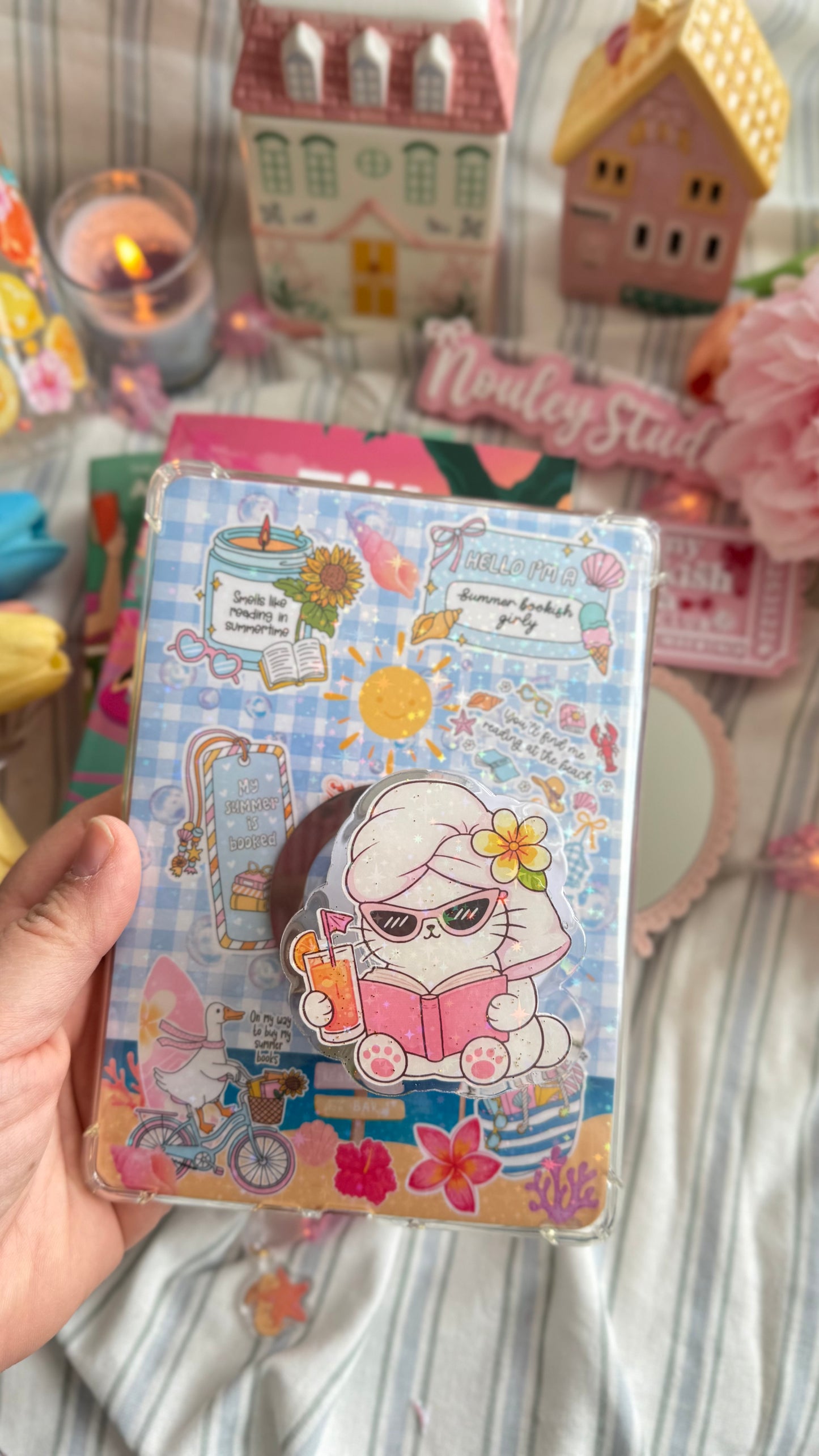 Bookish Grips | Summer Kitty