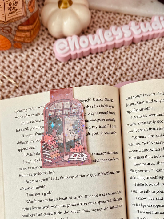 Magnetic Bookmarks l Autumn window