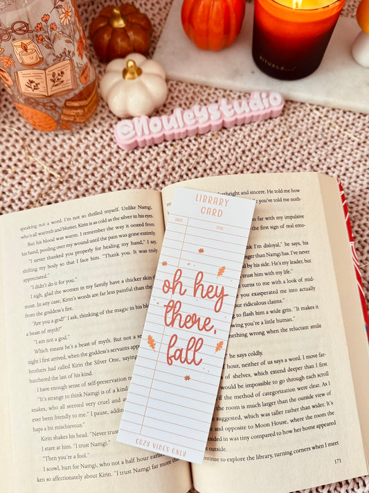 Bookmark l Oh hey there Fall!!