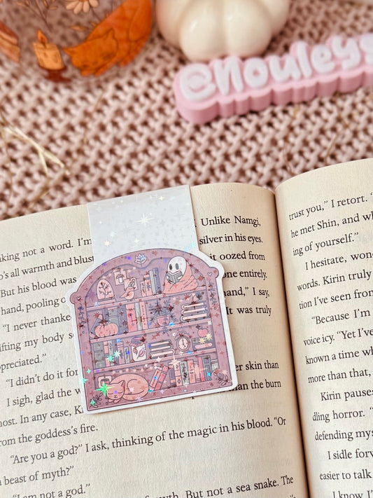 Magnetic Bookmarks l Ghost Bookshelf