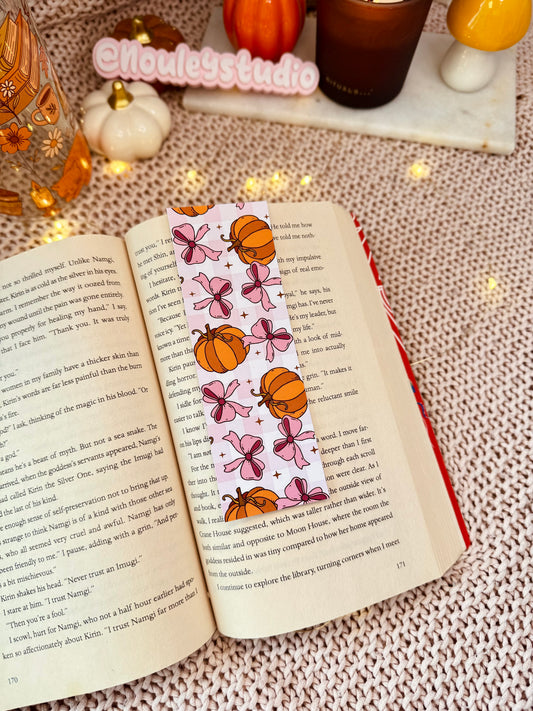 Bookmark l Cute Pumpkin