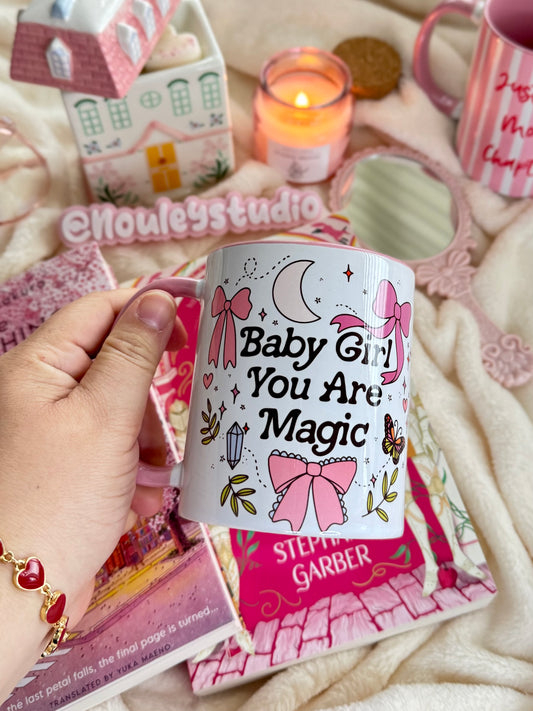 Koffiemok| Baby girl you are magic