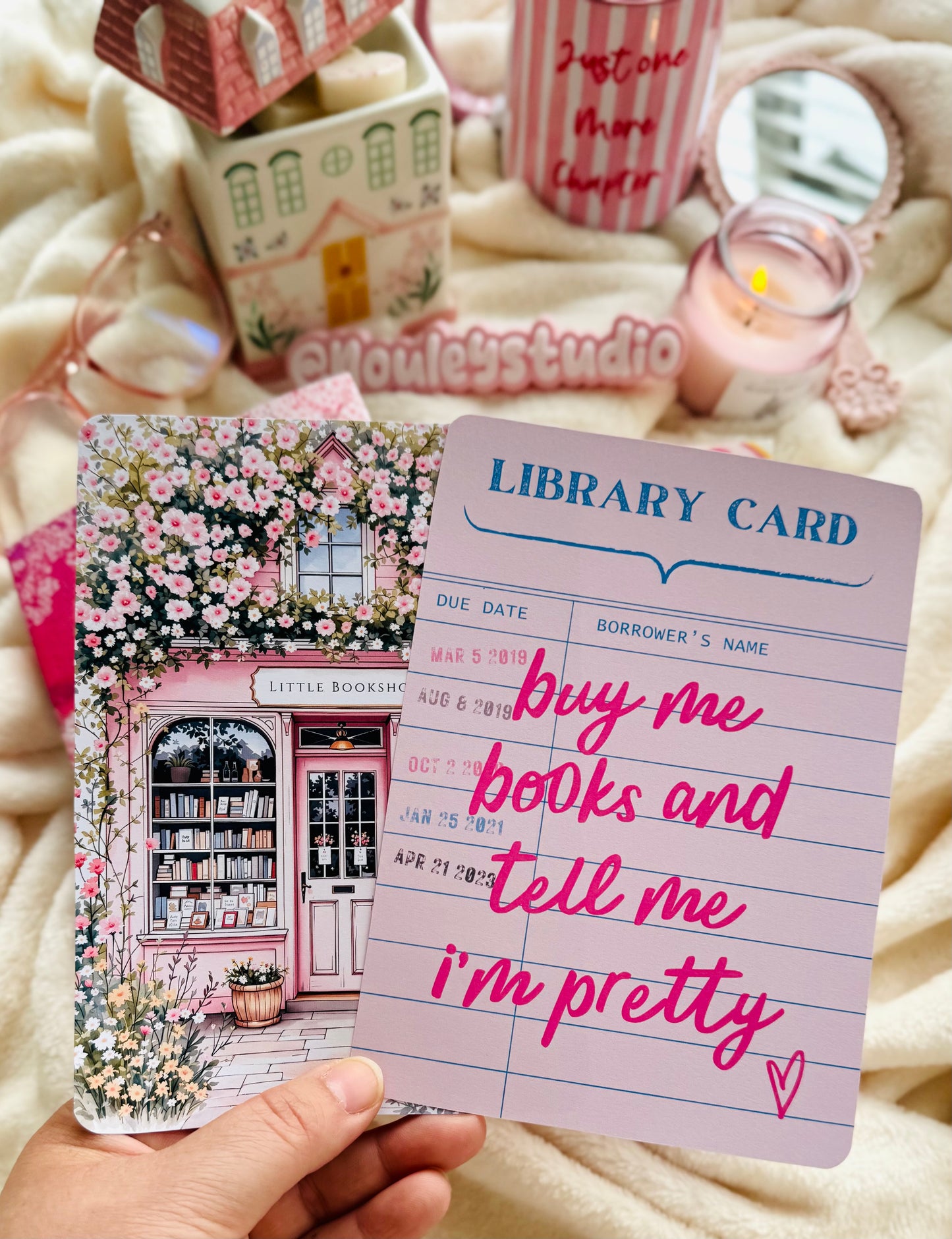 Kindle insert | Girlie Bookstore mix