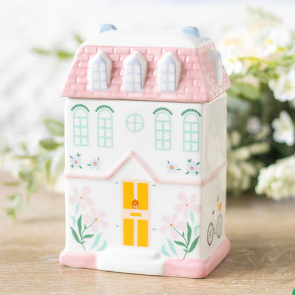 PASTEL HOUSE OIL BURNER AND WAX WARMER