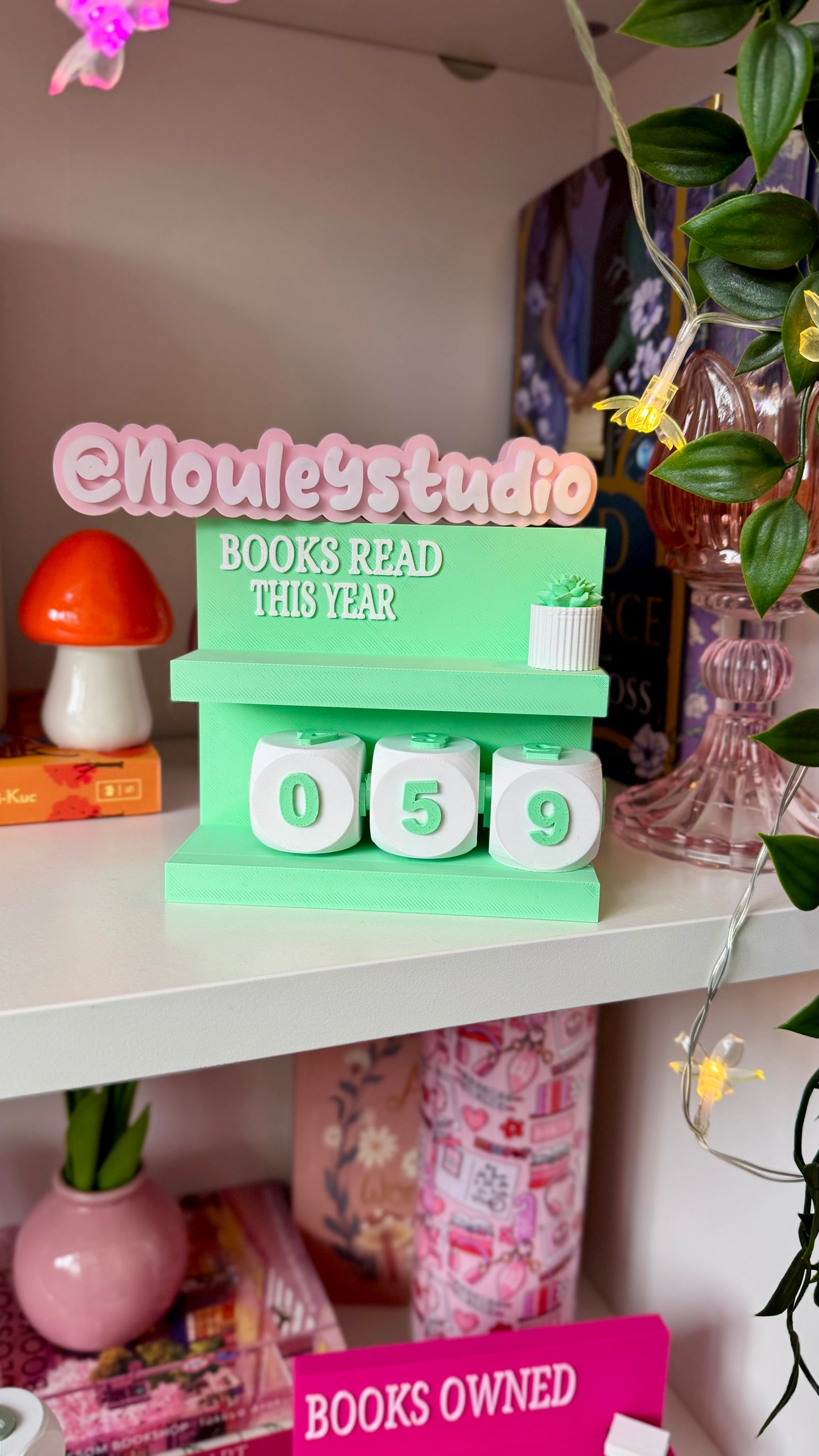 Book Counter l Books read this year zonder boeken