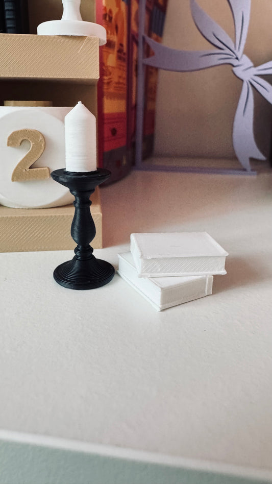 Mini Accessoires l Mini Boeken platte achterkant