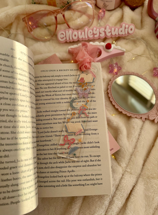 Acrylic Bookmark | Cute Romantasy