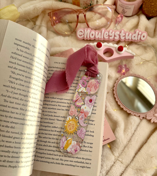 Acrylic Bookmark | Luna Blush
