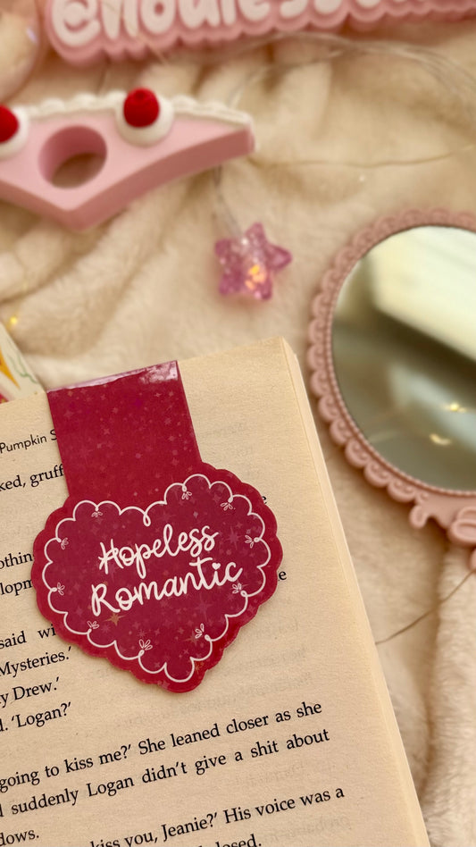 Magnetic Bookmarks l Hopeless Romantic
